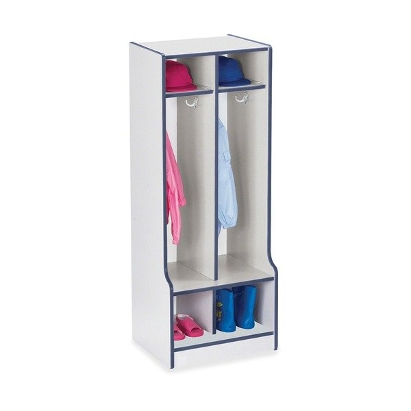 LOCKER, COAT, 2 SEC, W/STEP, NY